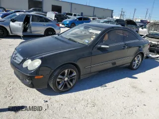 2009 Mercedes-Benz CLK 350 with VIN WDBTJ56H79F267858, listed as a Copart auction lot 80835344 with 96,506 mi miles and Salvage Title. Bid and sale history available at DreamBid. Image 1.