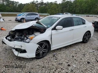 2017 Honda Accord Sedan Sport with VIN 1HGCR2F59HA108769, listed as a Copart auction lot 50554705 with 176,073 mi miles and Salvage Title. Bid and sale history available at carsss.com. Image 1.