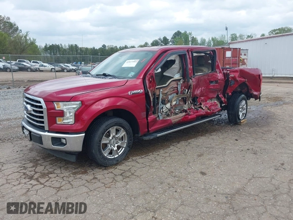 2017 Ford F-150 XL with VIN 1FTEW1CP5HFA51053, listed as a IAAI auction lot 41937593 with 119,050 mi miles and . Bid and sale history available at carsss.com. Image 2.