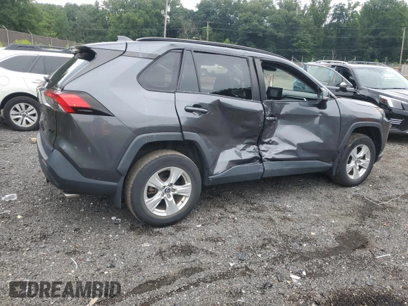 2019 Toyota RAV4 XLE with VIN 2T3P1RFVXKC026527, listed as a Copart auction lot 63665935 with 61,056 mi miles and Salvage title. Bid and sale history available at DreamBid. Image 3.