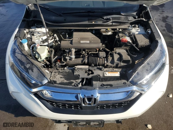 2018 Honda CR-V EX with VIN 2HKRW2H58JH636882, listed as a Copart auction lot 80663494 with 51,224 mi miles and Salvage Title. Bid and sale history available at carsss.com. Image 12.