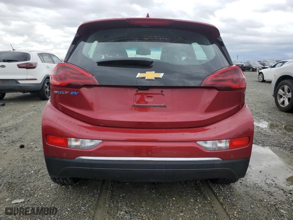 2021 Chevrolet Bolt EV Premier with VIN 1G1FZ6S03M4109964, listed as a Copart auction lot 43561605 with 19,290 mi miles and Salvage Title. Bid and sale history available at carsss.com. Image 6.