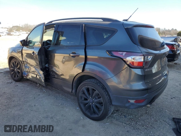 2017 Ford Escape SE with VIN 1FMCU0GD8HUA89018, listed as a Copart auction lot 45302875 with 101,182 mi miles and Salvage Title. Bid and sale history available at carsss.com. Image 2.