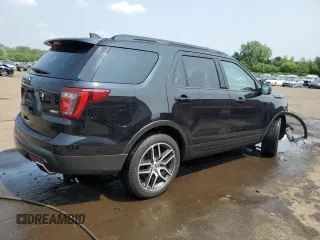 2017 Ford Explorer Sport with VIN 1FM5K8GT2HGB85830, listed as a Copart auction lot 59682215 with 89,981 mi miles and Salvage title. Bid and sale history available at DreamBid. Image 3.