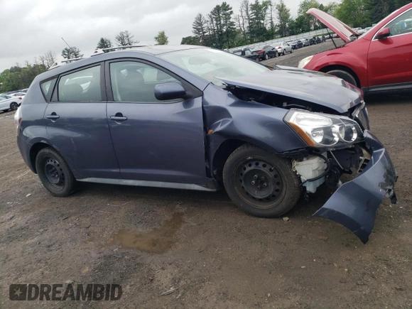 2010 Pontiac Vibe 1SA with VIN 5Y2SP6E81AZ404878, listed as a Copart auction lot 55658815 with 103,670 mi miles and Salvage title. Bid and sale history available at DreamBid. Image 4.