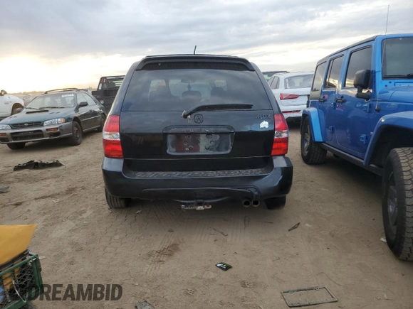 2002 Acura MDX Touring Pkg with VIN 2HNYD18632H529571, listed as a Copart auction lot 78059964 with 266,736 mi miles and Salvage Title. Bid and sale history available at carsss.com. Image 6.