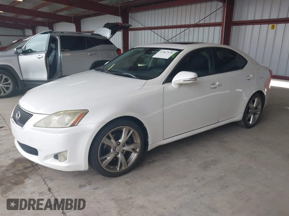 2009 Lexus IS 250 with VIN JTHBK262792090478, listed as a IAAI auction lot 41567578 with Not Provided miles. Bid and sale history available at carsss.com. Image 17.