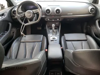 2020 Audi A3 Sedan S line Premium Plus with VIN WAUJEGFF9LA006286, listed as a Copart auction lot 57950474 with 47,274 mi miles and Salvage Title. Bid and sale history available at carsss.com. Image 8.