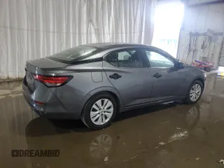 2024 Nissan Sentra S z VIN 3N1AB8BV5RY353989, wystawiony jako Copart lot #61553555 z przebiegiem 22 665 mil mil oraz Szkoda całkowita • Salvage title. Historia ofert i sprzedaży dostępna na DreamBid. Obrazek 3.