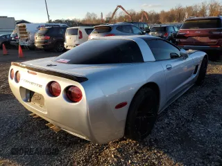 2002 Chevrolet Corvette with VIN 1G1YY22G725105103, listed as a Copart auction lot 78628364 with 47,502 mi miles and Salvage Title. Bid and sale history available at carsss.com. Image 3.