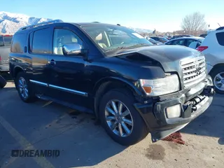 2009 Infiniti QX56 with VIN 5N3AA08C89N904326, listed as a IAAI auction lot 41380310 with 176,844 mi miles. Bid and sale history available at carsss.com. Image 1.
