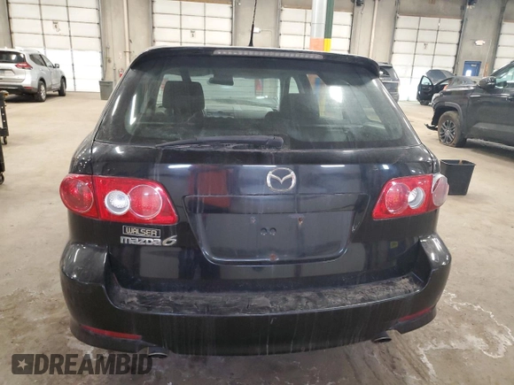 2005 Mazda 6 Sport S with VIN 1YVHP82D955M23600, listed as a Copart auction lot 46716655 with 112,083 mi miles and Clean Title. Bid and sale history available at DreamBid. Image 6.