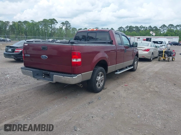 2005 Ford F-150 STX z VIN 1FTRX12W35NB25224, wystawiony jako IAAI lot #42224219 z przebiegiem 152 272 mil mil oraz . Historia ofert i sprzedaży dostępna na DreamBid. Obrazek 4.