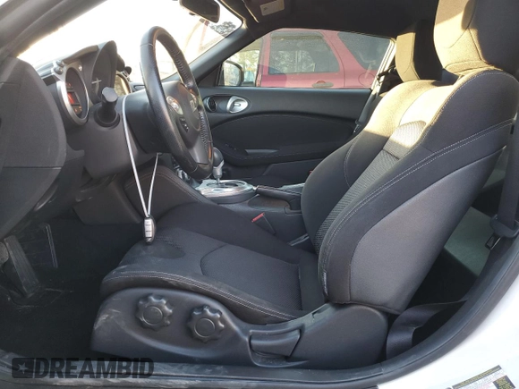 2015 Nissan 370Z with VIN JN1AZ4EH7FM442827, listed as a Copart auction lot 75876624 with 50,315 mi miles and Salvage Title. Bid and sale history available at carsss.com. Image 7.