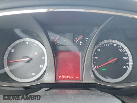 2013 GMC Terrain Denali with VIN 2GKFLYE32D6419374, listed as a Copart auction lot 47652795 with 189,750 mi miles and Clean Title. Bid and sale history available at DreamBid. Image 9.