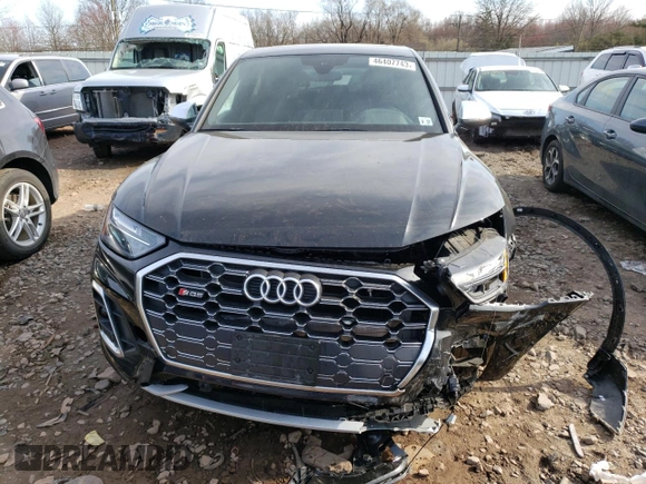 2022 Audi SQ5 Sportback Premium with VIN WA114AFY9N2035881, listed as a Copart auction lot 46407743 with 14,901 mi miles and . Bid and sale history available at DreamBid. Image 5.