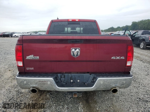 2019 Ram 1500 Big Horn z VIN 1C6RR7LT7KS632424, wystawiony jako Copart lot #58861105 z przebiegiem 82 390 mil mil oraz Czysty tytuł • Clean title. Historia ofert i sprzedaży dostępna na DreamBid. Obrazek 6.