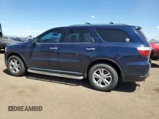 2013 Dodge Durango Crew z VIN 1C4RDJDG5DC651668, wystawiony jako Copart lot #57346645 z przebiegiem 164 987 mil mil oraz Szkoda całkowita • Salvage title. Historia ofert i sprzedaży dostępna na DreamBid. Obrazek 2.