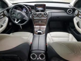 2015 Mercedes-Benz C-Class C 300 with VIN 55SWF4JB4FU065863, listed as a Copart auction lot 49887685 with 68,258 mi miles and Salvage Title. Bid and sale history available at carsss.com. Image 8.
