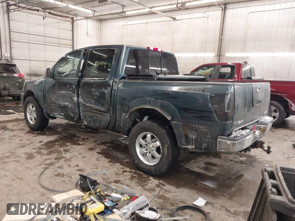 2004 Nissan Titan LE with VIN 1N6AA07B14N511618, listed as a IAAI auction lot 41336419 with 195,863 mi miles and . Bid and sale history available at carsss.com. Image 3.