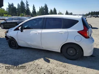 2017 Nissan Note S Plus with VIN 3N1CE2CPXHL377343, listed as a Copart auction lot 64043525 with 131,660 mi miles and Salvage title. Bid and sale history available at DreamBid. Image 2.