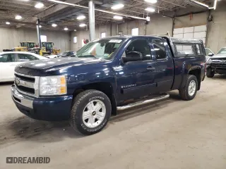 2010 Chevrolet Silverado 1500 LT with VIN 1GCSKSE39AZ271363, listed as a Copart auction lot 43057205 with 269,950 mi miles and Clean Title. Bid and sale history available at carsss.com. Image 1.