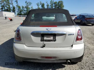 2011 MINI Convertible with VIN WMWZN3C55BT265139, listed as a Copart auction lot 58624955 with 108,374 mi miles and Clean title. Bid and sale history available at DreamBid. Image 6.
