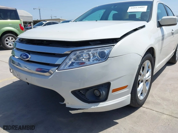 2012 Ford Fusion SE with VIN 3FAHP0HA8CR261558, listed as a IAAI auction lot 41815881 with 125,827 mi miles. Bid and sale history available at carsss.com. Image 18.