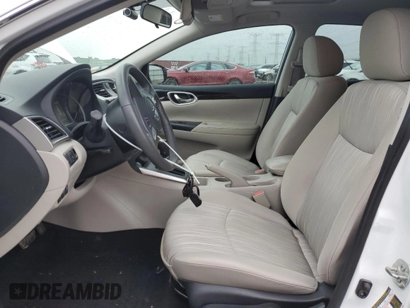 2017 Nissan Sentra SV z VIN 3N1AB7AP7HY329818, wystawiony jako Copart lot #57761045 z przebiegiem 46 313 mil mil oraz Szkoda całkowita • Salvage title. Historia ofert i sprzedaży dostępna na DreamBid. Obrazek 7.