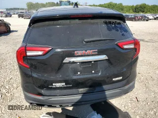 2022 GMC Terrain SLE with VIN 3GKALMEV0NL106101, listed as a Copart auction lot 63547154 with Not Provided miles and Salvage Title. Bid and sale history available at carsss.com. Image 6.