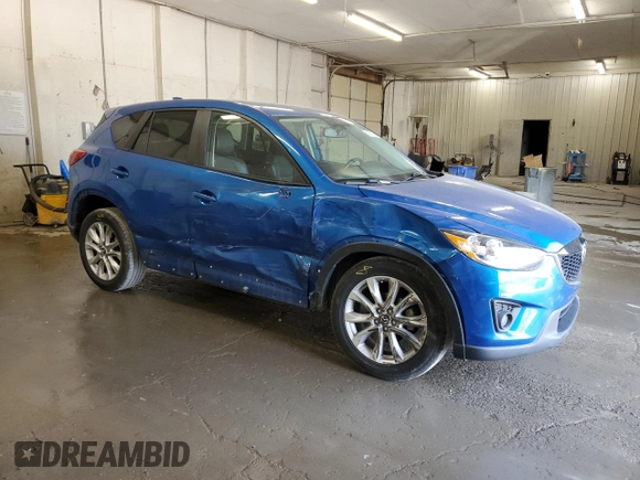 2013 Mazda CX-5 Grand Touring with VIN JM3KE2DEXD0100969, listed as a Copart auction lot 53962365 with 184,187 mi miles and Salvage Title. Bid and sale history available at carsss.com. Image 4.