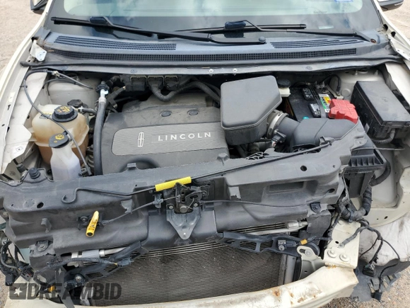2015 Lincoln MKX with VIN 2LMDJ6JK0FBL25854, listed as a Copart auction lot 53831345 with 76,062 mi miles and Salvage Title. Bid and sale history available at carsss.com. Image 12.