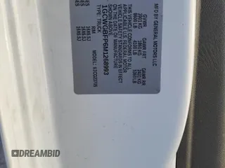 2021 Chevrolet Express Cargo with VIN 1GCWGBFP6M1268993, listed as a Copart auction lot 79764904 with 66,600 mi miles and Salvage title. Bid and sale history available at DreamBid. Image 15.