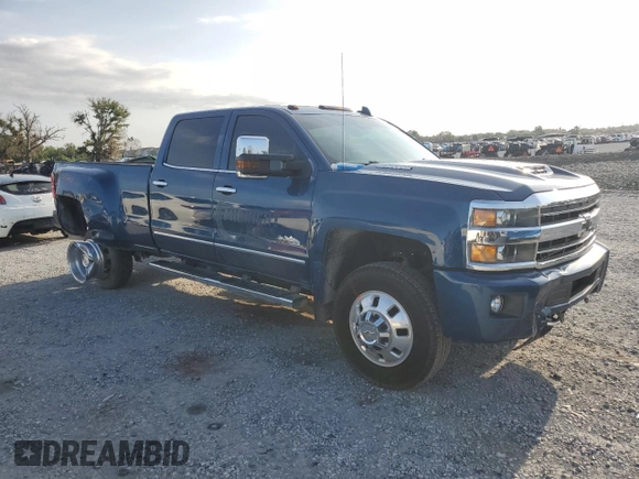 2018 Chevrolet Silverado 3500HD High Country with VIN 1GC4K1EY6JF115376, listed as a Copart auction lot 65568985 with 229,538 mi miles and Non repairable. Bid and sale history available at DreamBid. Image 4.