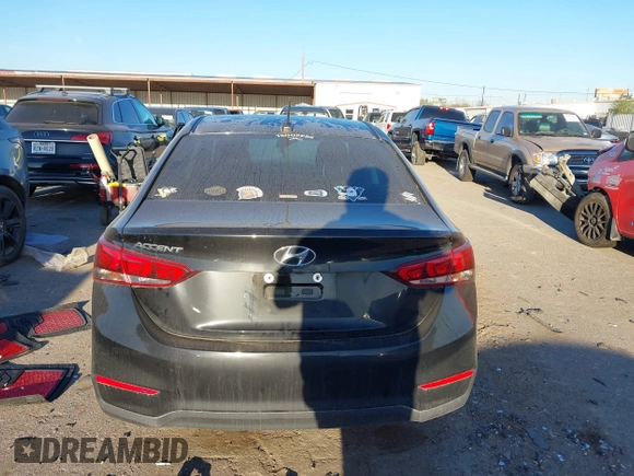 2022 Hyundai Accent Limited with VIN 3KPC34A67NE157277, listed as a IAAI auction lot 41810858 with 39,903 mi miles. Bid and sale history available at carsss.com. Image 16.