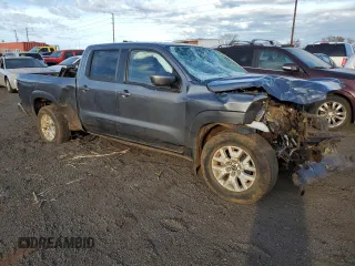 2022 Nissan Frontier SV with VIN 1N6ED1FK0NN680417, listed as a Copart auction lot 82846834 with 0 mi miles and Non Repairable. Bid and sale history available at carsss.com. Image 4.