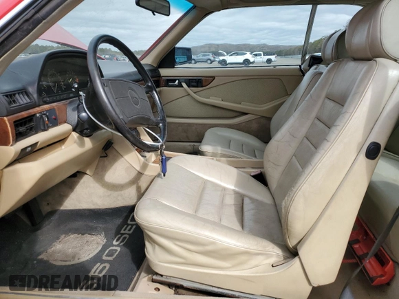 1987 Mercedes-Benz 560 with VIN WDBCA45D6HA348824, listed as a Copart auction lot 49355285 with 281,540 mi miles and Clean Title. Bid and sale history available at DreamBid. Image 7.