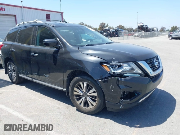 2017 Nissan Pathfinder Platinum with VIN 5N1DR2MM6HC615528, listed as a IAAI auction lot 42349325 with 155,632 mi miles and . Bid and sale history available at DreamBid. Image 1.