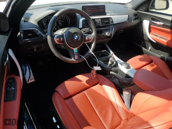 2019 BMW 2 Series M240i with VIN WBA2J5C55KVB28203, listed as a Copart auction lot 72290654 with 31,351 mi miles and Salvage Title. Bid and sale history available at DreamBid. Image 8.