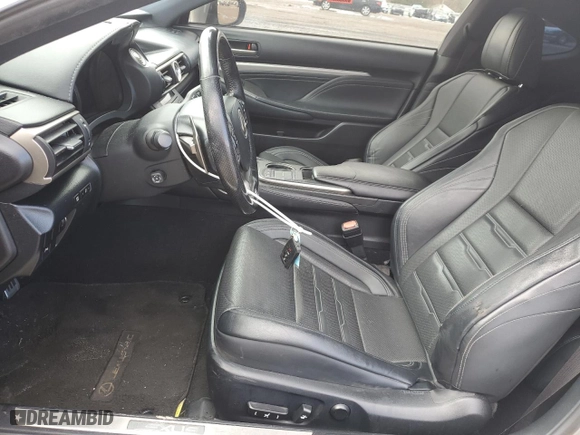 2016 Lexus RC 200t with VIN JTHHA5BC6G5002867, listed as a Copart auction lot 86258834 with 95,902 mi miles and Salvage Title. Bid and sale history available at carsss.com. Image 7.