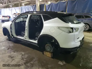2022 Chevrolet Blazer RS with VIN 3GNKBERS8NS223740, listed as a Copart auction lot 45406235 with 20,410 mi miles and Non Repairable. Bid and sale history available at carsss.com. Image 2.