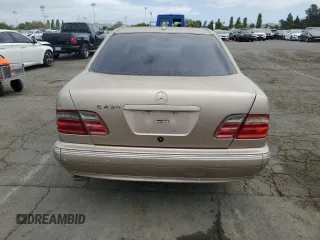 2001 Mercedes-Benz E-Class with VIN WDBJF70J31B293515, listed as a Copart auction lot 53100915 with 0 mi miles and Salvage Title. Bid and sale history available at carsss.com. Image 6.