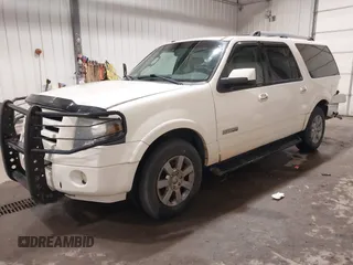 2008 Ford Expedition EL Limited with VIN 1FMFK20548LA35948, listed as a IAAI auction lot 41345824 with 213,463 mi miles. Bid and sale history available at carsss.com. Image 2.