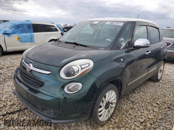 2014 FIAT 500L Lounge with VIN ZFBCFACH5EZ029048, listed as a Copart auction lot 42140285 with 87,143 mi miles and Clean Title. Bid and sale history available at DreamBid. Image 1.