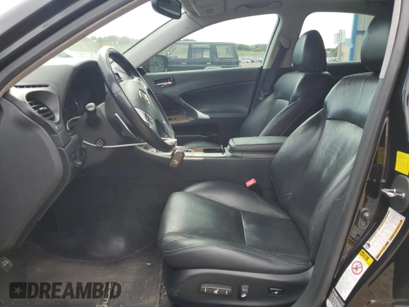 2011 Lexus IS 250 с VIN JTHCF5C27B2035193, выставлен на аукционе Copart как лот 61063405 с пробегом 123 531 миль миль и Чистый • Clean title. История ставок и продаж доступна на DreamBid. Изображение 7.