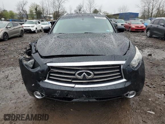 2014 Infiniti QX70 с VIN JN8CS1MWXEM412233, выставлен на аукционе Copart как лот 52859325 с пробегом 109 121 миль миль и Списание • Salvage title. История ставок и продаж доступна на DreamBid. Изображение 5.