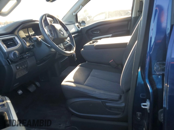 2021 Nissan Titan S with VIN 1N6AA1EC2MN528946, listed as a Copart auction lot 81486324 with 62,521 mi miles and Salvage title. Bid and sale history available at DreamBid. Image 7.