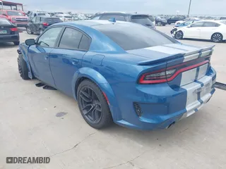 2020 Dodge Charger Scat Pack with VIN 2C3CDXGJ5LH185742, listed as a IAAI auction lot 40755140 with 1 mi miles. Bid and sale history available at carsss.com. Image 3.