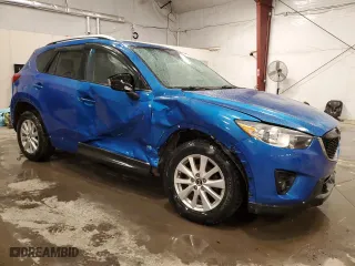 2013 Mazda CX-5 Touring with VIN JM3KE4CE5D0137635, listed as a Copart auction lot 46399715 with 99,626 mi miles and Salvage Title. Bid and sale history available at carsss.com. Image 4.