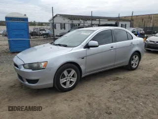 2008 Mitsubishi Lancer DE with VIN JA3AU26UX8U042287, listed as a Copart auction lot 51578105 with 130,364 mi miles and Salvage Title. Bid and sale history available at carsss.com. Image 1.